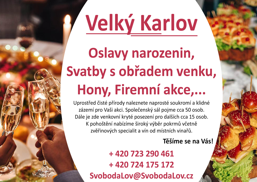 SvobodaLov Catering Lenka Svobodova